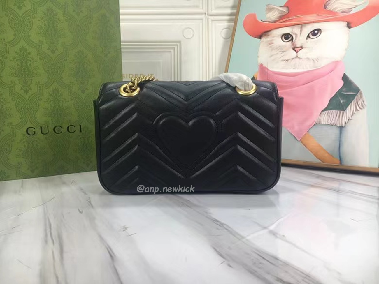 Gucci Gg Marmont Mini Shoulder Bag (3) - newkick.vip